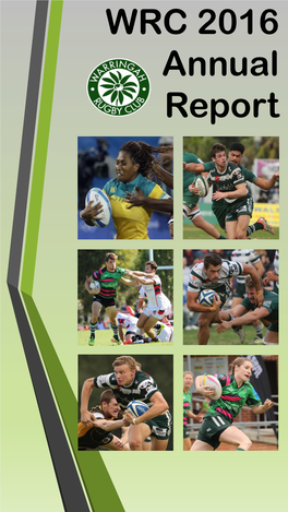 2016 Annual Report TABLE of CONTENTS