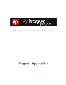 Program Application