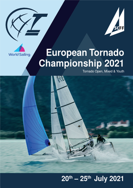 European Tornado Championship 2021 Tornado Open, Mixed & Youth