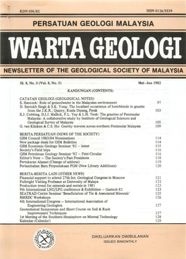 Persatuan Geologi Malaysia