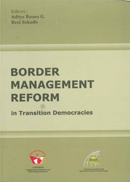 Border Management Reform in Transition Democracies