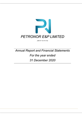 Petronor Annual Report 2020