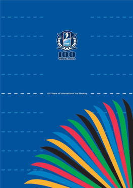 IIHF 100 Year Review Brochure Cover