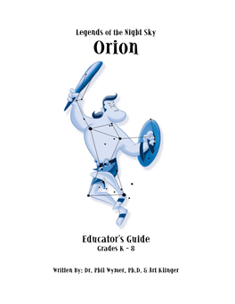 Educator's Guide: Orion