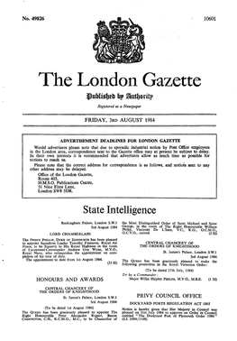 The London Gazette