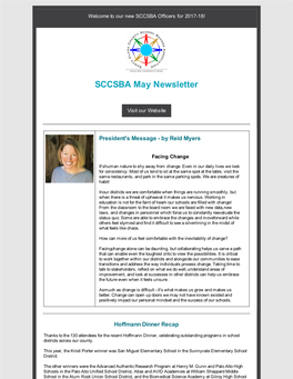 SCCSBA May Newsletter