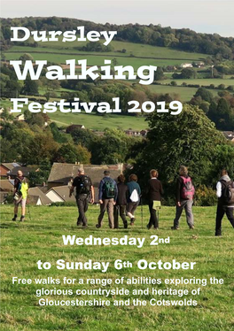Dursley Walking Festival Programme 2019