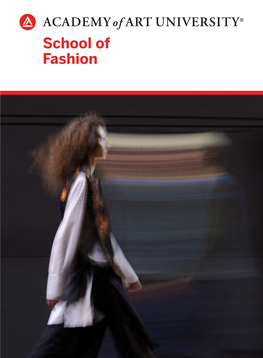 School of Fashion Program Brochure