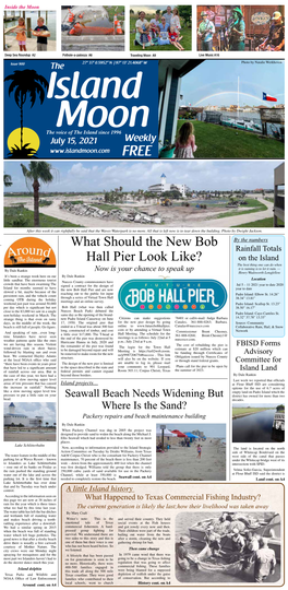 What Should the New Bob Hall Pier Look Like?