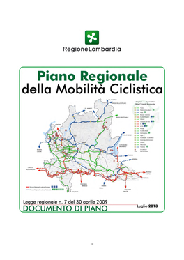 Piano Regionale Mobilita' Ciclistica