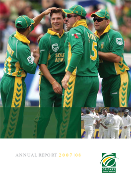 Annual Report 2007 08 Index