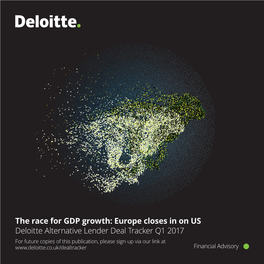 Deloitte Alternative Lender Deal Tracker – Q1 2017