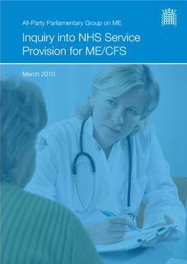 Inquiry Into NHS Service Provision for ME/CFS