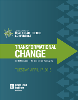 ULI Washington 2018 Trends Conference Sponsors