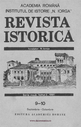 Institutul De Istorie N. Iorga"