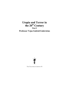 Utopia & Terror in the 20Th Century.Pdf