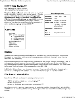 Netpbm Format - Wikipedia, the Free Encyclopedia