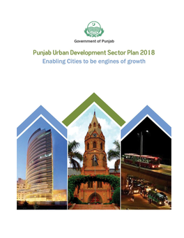 Punjab Urban Development Sector Plan 2018 Page 1