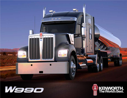 W990 76-Inch Mid-Roof Sleeper KENWORTH the WORLD’S BEST