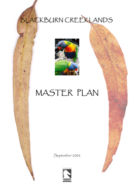 Blackburn Creeklands Master Plan