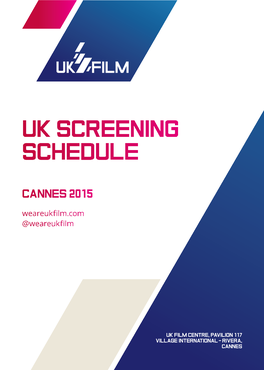 Uk Screening Schedule