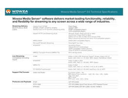 Website Specifications 20130106