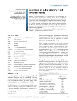 Trinitrobenzene