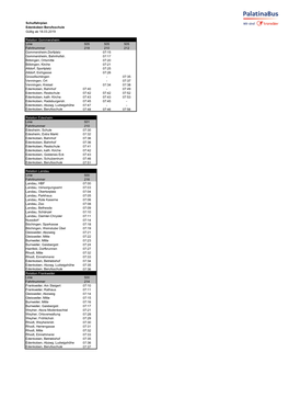 Schulfahrpläne Edenkoben
