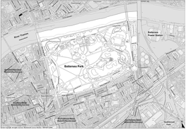 Map of Battersea Park Conservation Area