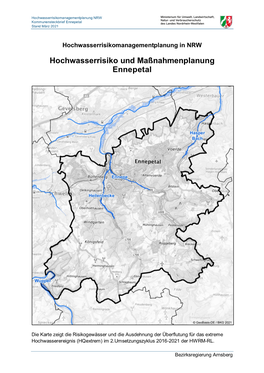 Hochwasserrisiko Und Maßnahmenplanung Ennepetal