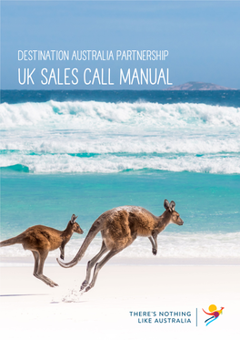 UK SALES CALL MANUAL Contents