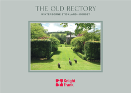 The Old Rectory Winterborne Stickland, Dorset