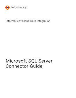 Informatica Cloud Data Integration