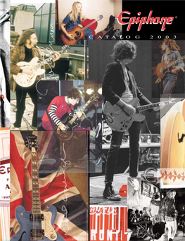 2003 Epiphone Catalog Summer.Pdf