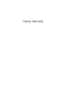 I Walk the Line