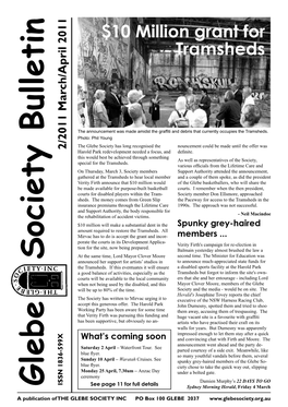 Glebe Society Bulletin 2011 Issue 02