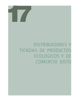 Distribuidores Y Tiendas De Productos Ecológicos Y De Comercio Justo