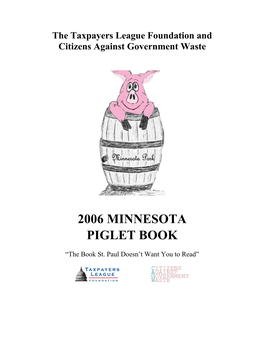 2006 Minnesota Piglet Book