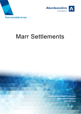 Marr Settlements