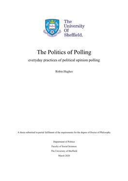 The Politics of Polling