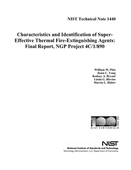 Effective Thermal Fire-Extinguishing Agents