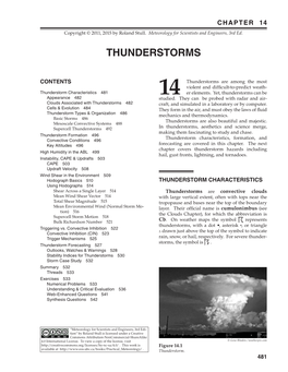 MSE3 Ch14 Thunderstorms