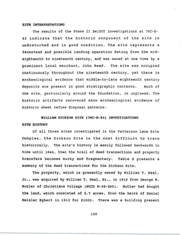 The Results of the Phase II Deldot Investigations at 7NC-E 53 Indicate