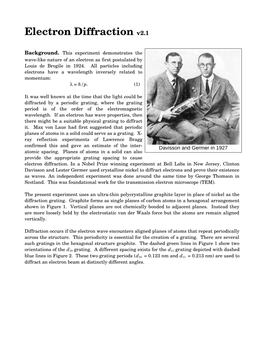 Electron Diffraction V2.1