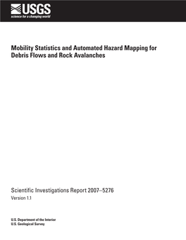 Mobility Statistics and Automated Hazard Mapping for Debris Flows and Rock Avalanches