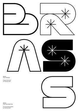 Specimen Book by Fantasiaa Type S