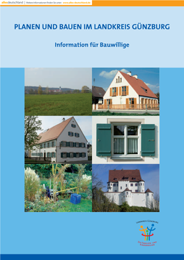 Planen Und Bauen Im Landkreis Günzburg
