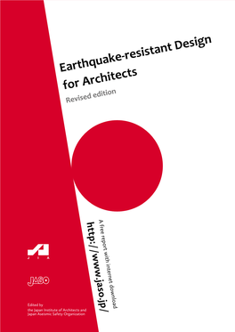 Earthquake-Resistant Design for Architects Revised Edition to Whom This Report May Interest