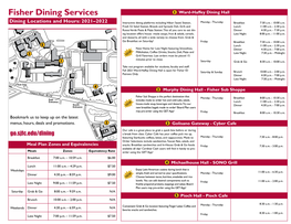 Fisher Dining Services 1 Ward-Haffey Dining Hall