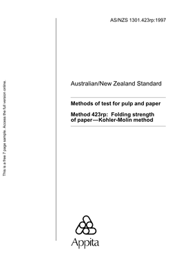 Australian/New Zealand Standard